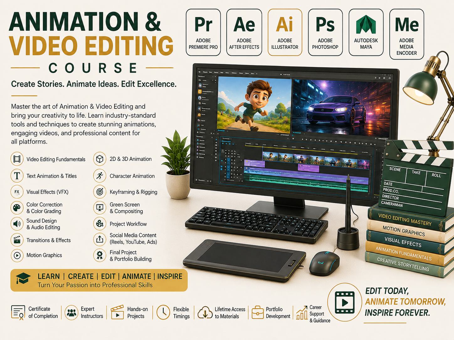 Animation & Video Editing Course